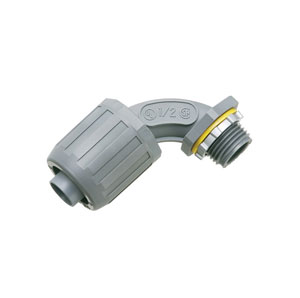 Non-Metallic 90 Degree Push-On