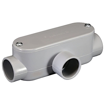 Multiple  3-1/2 PVC/T