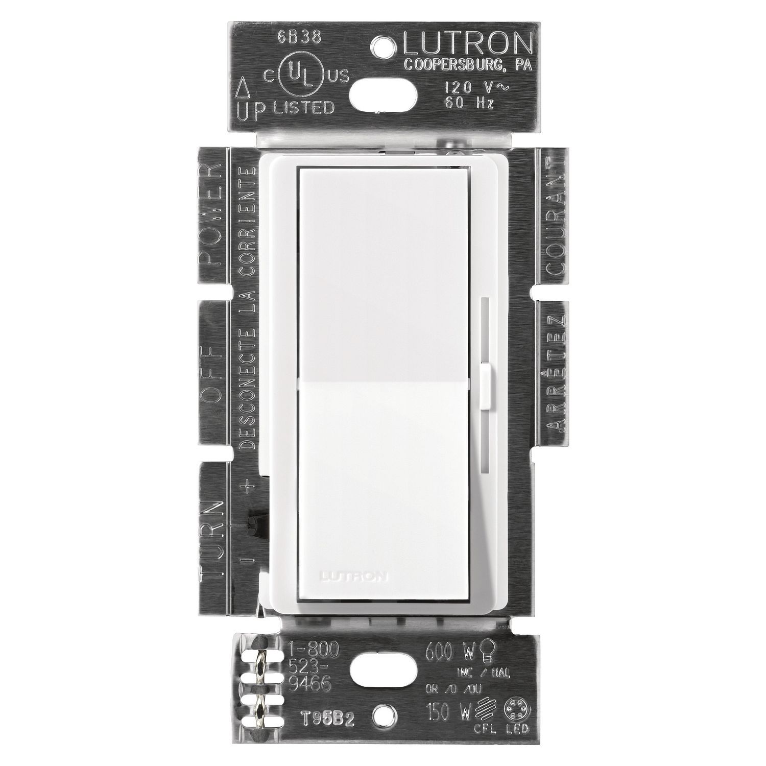 Lutron DVCL-153P-WH LUT DVCL-153P-WH