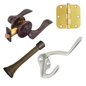 Hardware, Door Handles, Hinges, Door Stops