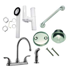 Bathroom & Kitchen, Faucets, Vanity, Grab Bars