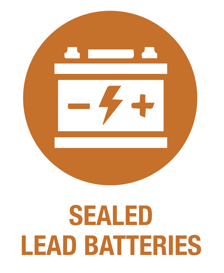 Sealed lead acid batteries at Scott Electric