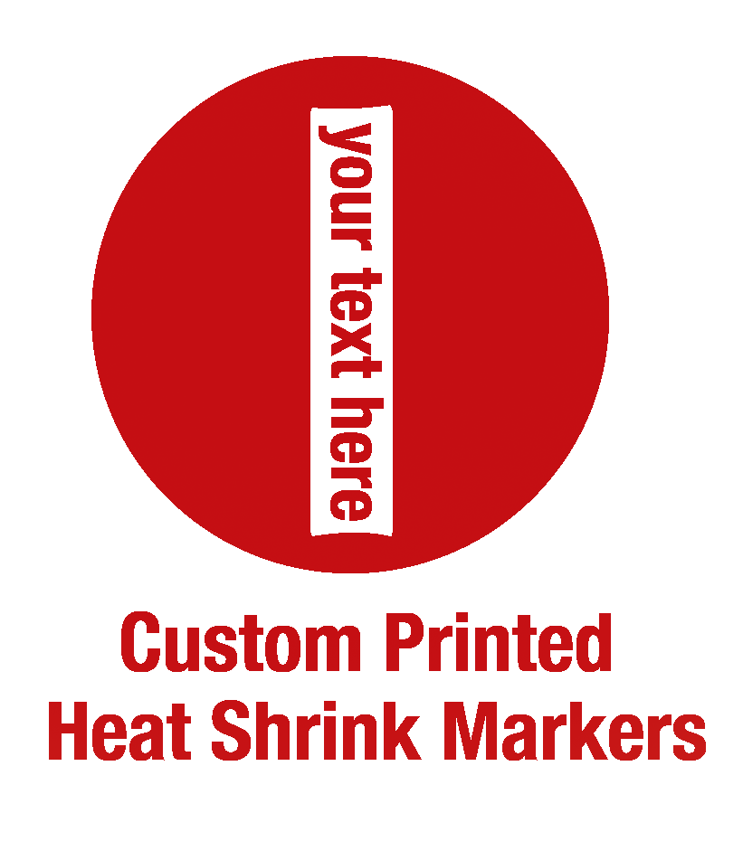 Custom Printed Heat Shrink Markers