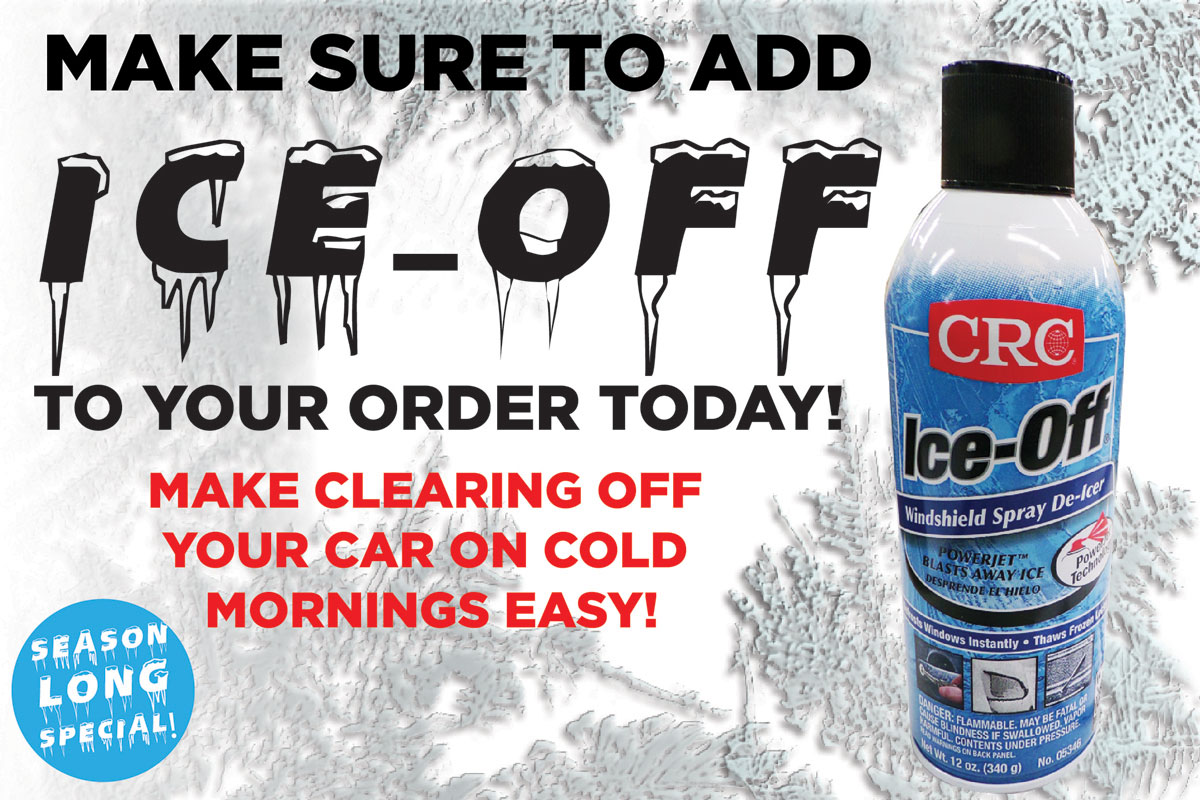 CRC Ice-Off Windshield Spray De-Icer Test 