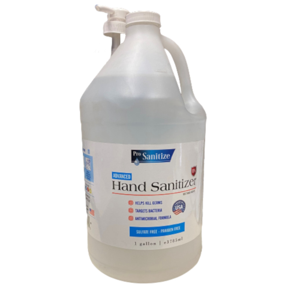 1 gallon hand on sale sanitizer with pump