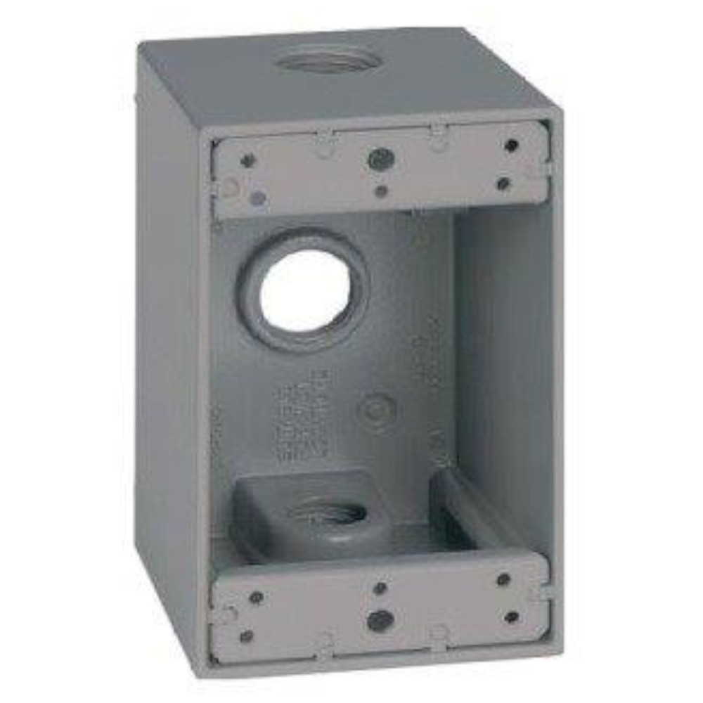 Weatherproof outlet box discount