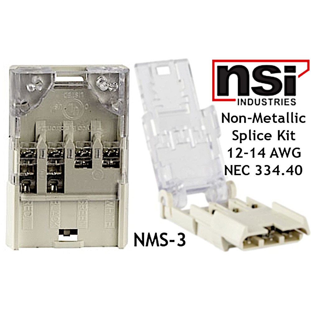 Nm Non Metallic Splice Kit Wire Connector
