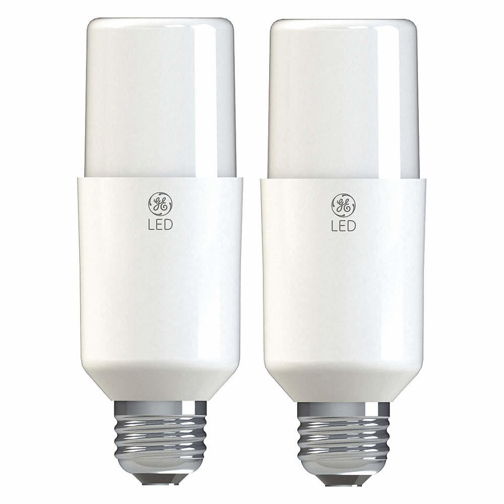 GE 15w 120v A-Shape A19 2700k E26 Fluorescent Light Bulb - 2 pack