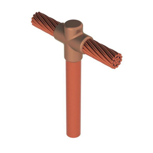 Cadweld GTC-182Q Type GT Cable to Ground Rod 3/4 Inch Diameter #4