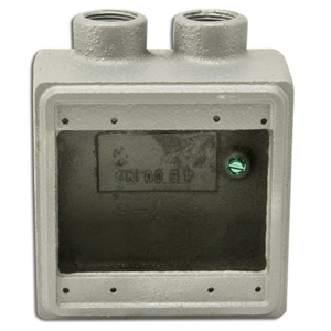 2-Gang Malleable Iron Boxes | Scott Electric