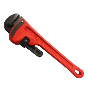 RIDGID, Cast Iron, 8 in Jaw Capacity, Heavy-Duty Pipe Wrench