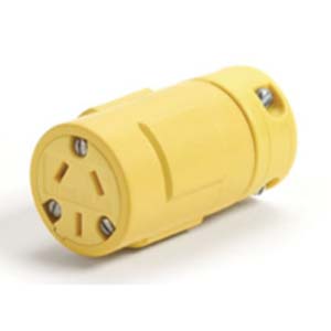 NEMA 5-15R -NEW-B 125 Volt Cord Connectors Box of 10 Woodhead 1547 15 Amp