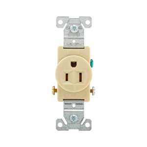 Eaton Cooper Wiring Devices 817V 2-Pole 3-Wire 15 Amp 125 Volt Single
