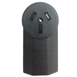 Eaton Cooper Wiring Devices 112 3 Pole 3 Wire Surface Power Receptacle