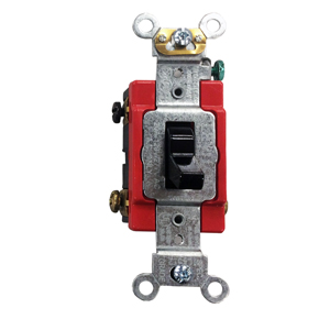 Leviton 1223-2E 20 Amp 3-Way Toggle Switch 120/277 Volt Extra Heavy ...