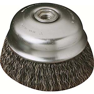 1//Card Ivy Classic Industries 0.012-Inch Coarse Carbon Steel Crimped Bench Wire Wheel IVY Classic 39054 5-Inch x 5//8-1//2-Inch Arbor