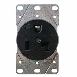 Eaton Cooper Wiring Devices 5716N 2-Pole 3-Wire 30 Amp 125VAC