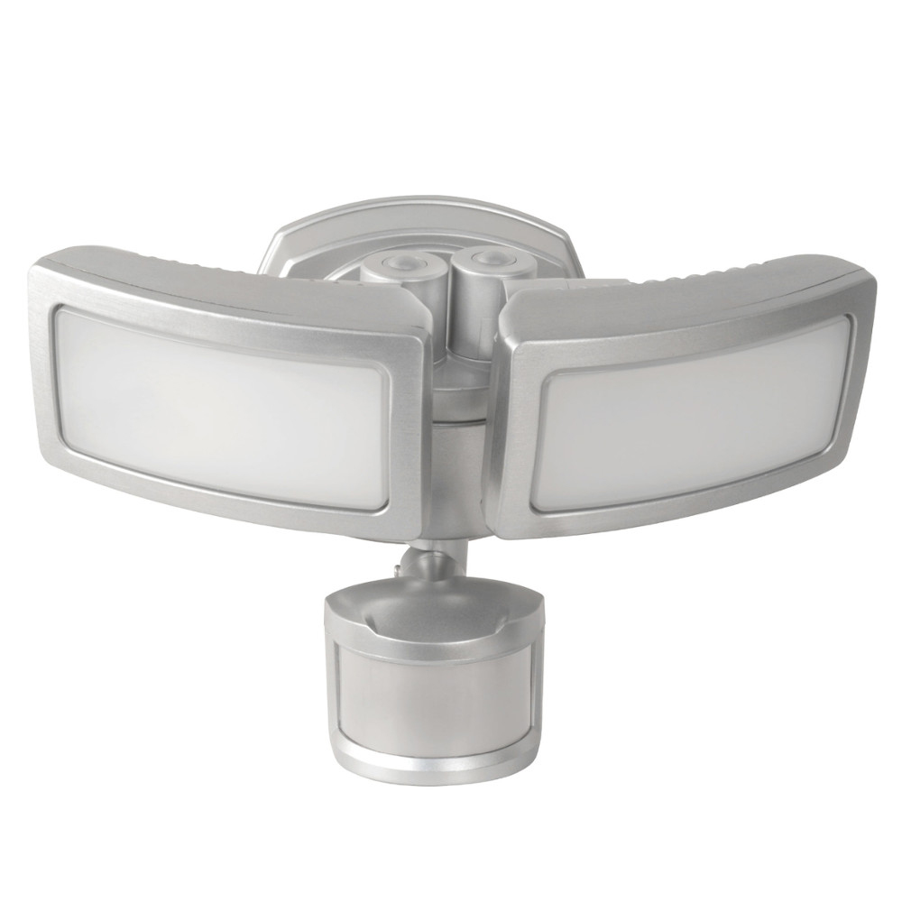 Feit Lamp 73719 LED 3000 Lumen 5000K Nickel Dual Head Motion Security