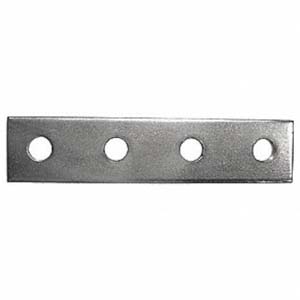 4-Hole Splice Plate 304 Stainless Steel 7-1/4 Inch Length